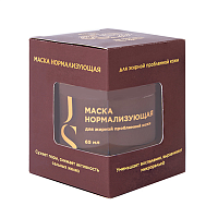 Маска нормализующая для жирной и проблемной кожи лица 65 мл, Jurassic Spa