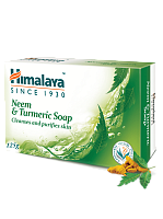 Мыло антибактериальное с нимом и куркумой (Neem & Turmeric) 125гр.,, Himalaya Herbals