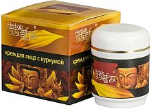 Крем для лица с Куркумой 50мл., Aasha Herbals