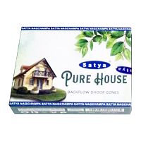 Благовония-конусы PURE HOUSE Backflow Dhoop Cones 10 шт., SATYA