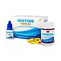 Набор Айсотин Голд (Капли Айсотин плюс 4х10 мл + Айсонурон 60 капс.)