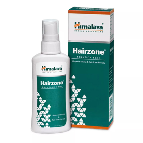 Спрей от выпадения волос Хаирзон (Hairzone Solution) 60 мл, Himalaya