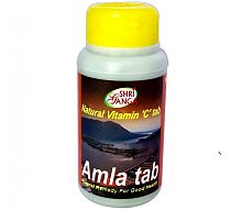 Амла, натуральный витамин С (Amla), 200 таблеток, Shri Ganga