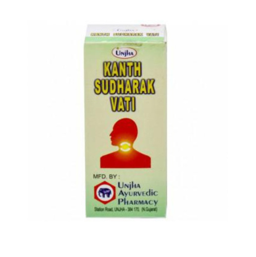 Кантх Судхарак вати (Kanth Sudharak Vati)- при простуде, тонзилите, ларингите, фарингите 10 г, Unjha
