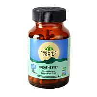 Бриф Фри (Breathe Free) - от респираторных заболеваний 60 капс., Organic India