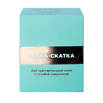 Маска-скатка для чувствительной кожи лица 65 мл, Jurassic Spa