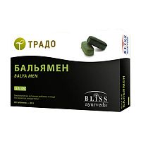 Бальямен 60 табл., Bliss Ayurveda