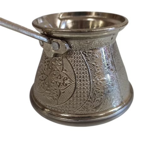 Турка для кофе, серебро, малая, 16 х 8 х 10,5 см. ZAMAK AY101 фото 2