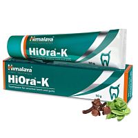 Зубная паста Хиора К (HiOra-K) для чувствительных зубов и десен/ 100гр., Himalaya