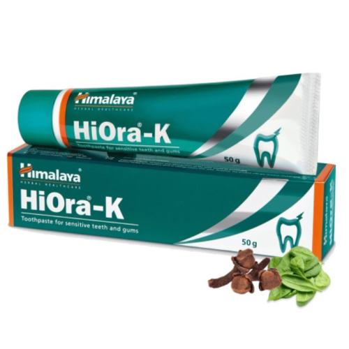 Зубная паста Хиора К (HiOra-K) для чувствительных зубов и десен/ 100гр., Himalaya