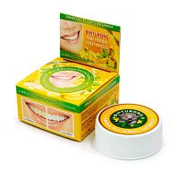 Тайская зубная паста с экстрактом банана (Banana Thai Herbal Toothpaste) 33 г., Binturong