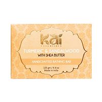 Мыло крафтовое ручной работы "Куркума и сандал" 125 г, Kai Essentials