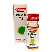Масло "Шадбинду Тайлам" (Shadbindu Thailam) 25 мл, Baidyanath