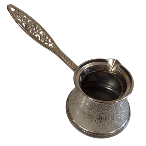 Турка для кофе, серебро, малая, 16 х 8 х 10,5 см. ZAMAK AY101 фото 3