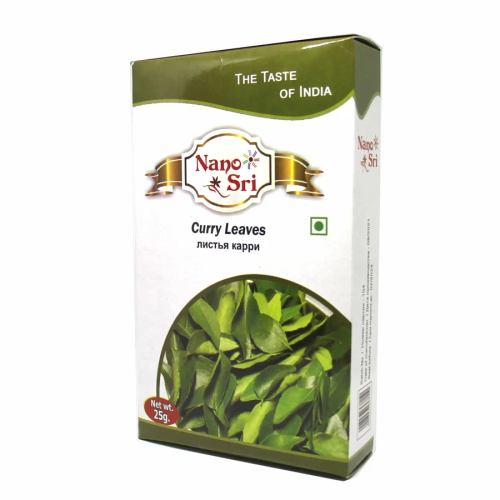 Листья Карри (Curry Leaves) 25 г, Nano Sri Листья Карри (Curry Leaves) 25 г, Nano Sri