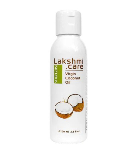 Масло кокосовое пищевое холодного отжима (Virgin) 100 мл, Lakshmi.Care
