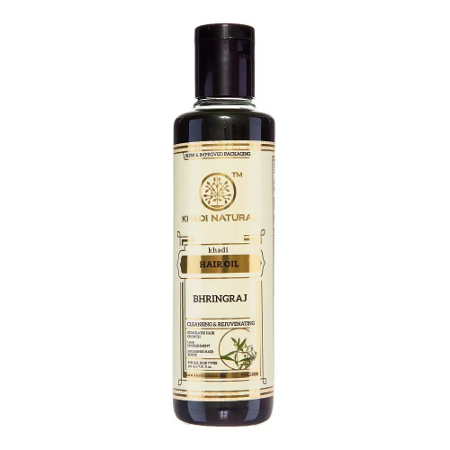 Масло для волос Бринградж (Bhringraj) 210 мл ,Khadi Natural