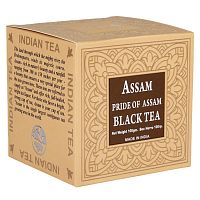 Черный крупно листовой Чай Ассам (Pride of Assam Black long leaf) 100 гр., Bharat Bazaar