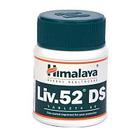 Лив 52 DS (LIV 52 DS - двойная сила) - здоровье печени / 60 т., Himalaya