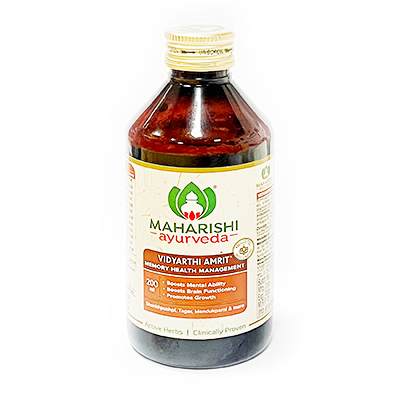 Видьяртхи Амрит (Vidyarthi Amrit) - тоник для мозга и нервной системы / 200 мл., Maharishi Ayurveda