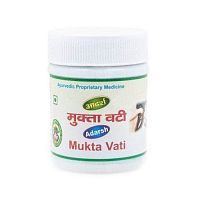 Мукта Вати (Mukta Vati) - нормализует давление / 40 г, Adarsh