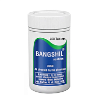 Бангшил (BANGSHIL) - цистит, заболевания мочеполовой системы / 100 таб., ALARSIN