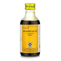 Масло Брахми тайлам (Brahmitailam) - антистресс, улучшение памяти / 200 мл, Kottakkal