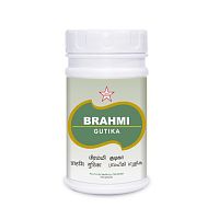 Брахми гутика (Brami Gutika) - мозговой тоник, антиоксидант / 100 табл., SKM Siddha