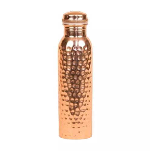 Бутылка медная для воды (Copper Bottle Hammered) 950 мл, Saga Steels