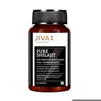 Шиладжит - адаптоген, здоровье суставов и мышц / 60 капс., Jiva Ayurvedic Pharmacy