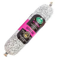 Колбаса веганская варёно-копчёная "Сервелат фирменный" 250 г, VEGO