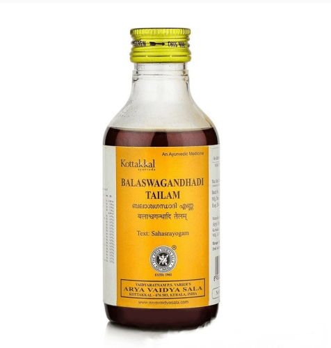 Балашвагандхади тайлам (Balaswagandhadi Tailam) 200мл., Kottakkal