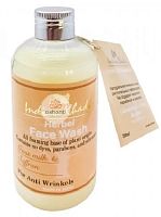 Гель для умывания с Шафраном и Козьим молоком (Saffron Goat Milk) 200мл., Indian Khadi