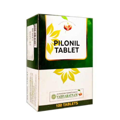 Пилонил (Pilonil) - от геморроя / 100 табл, Vaidyaratnam