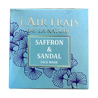 Маска для лица с Шафраном и Сандалом (Saffron Sandal) 50 г, L'Air Frais
