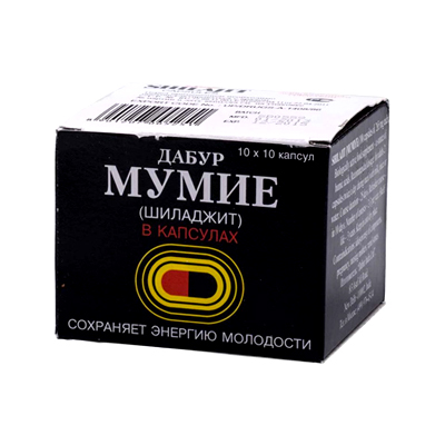 Мумиё (Шиладжит) 100 капс., Dabur