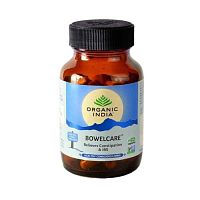 Боуэлкер (Bowelcare) - при запорах, синдроме раздражённого кишечника 60 капс., Organic India