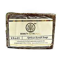 Мыло "Абрикосовый скраб" 125 г, Khadi Natural