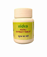 Кутадж экстракт (Kutaj Extract Tablet) - против диареи, улучшает пищеварение / 60 таб., Nidco