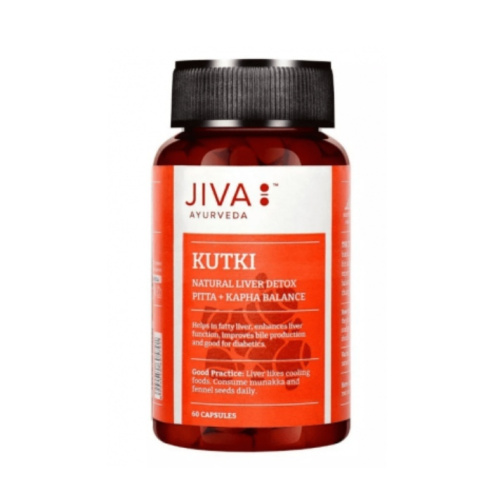 Кутки (Kutki) - гепатопротектор / 60 капс., Jiva Ayurvedic Pharmacy