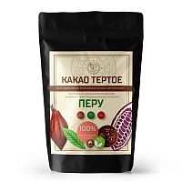 Какао тёртое премиальное - сорт CRIOLLO (Перу) 200 г, СACAOSPIRIT