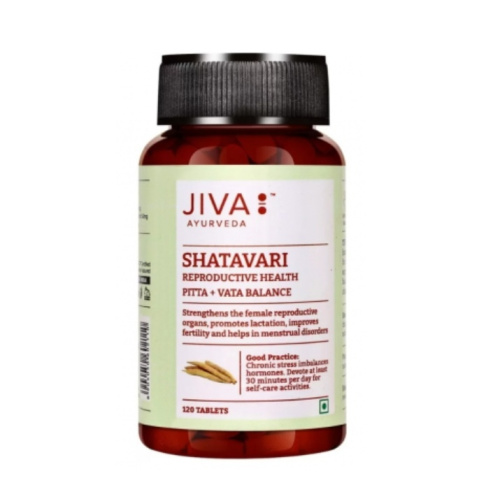 Шатавари - женское здоровье / 120 табл., Jiva Ayurvedic Pharmacy