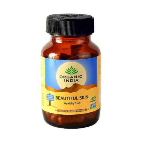 Бьютифул Скин (Beautiful Skin) - здоровье кожи 60 капс., Organic India