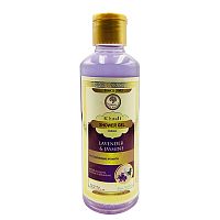Гель для душа расслабляющий "Лаванда и жасмин" 210 мл, Khadi