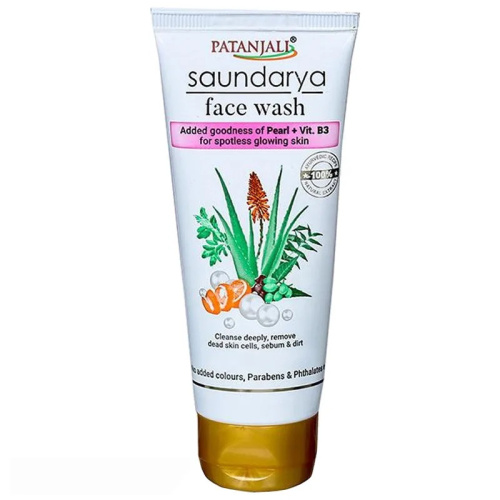 Гель для умывания увлажняющий Саундарья (Saundarya Face Wash Patanjali), 60 гр