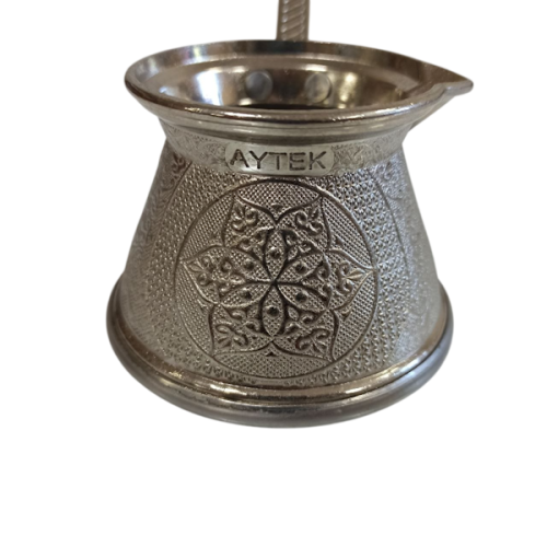 Турка для кофе, серебро, малая, 16 х 8 х 10,5 см. ZAMAK AY101 фото 5