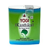 Йоги кантика (Yogi Kanthika) - драже от боли в горле 70 шт, YOGI Aurvedics