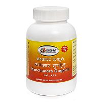 Канчанар Гуггул (Kanchanara Guggulu) 100 таб., SDM