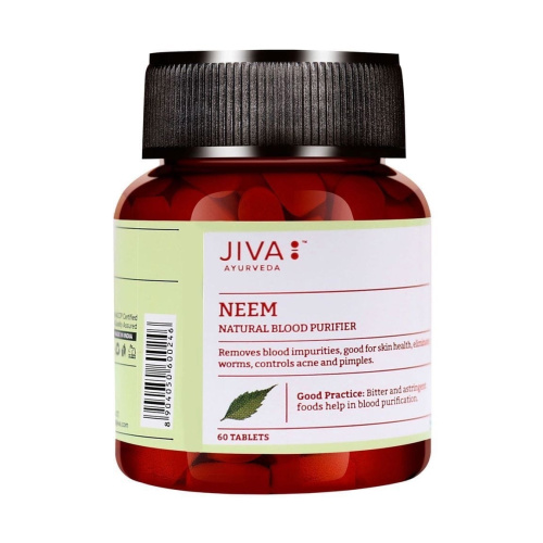 Ним - детокс, очищение крови и лимфы / 60 табл., Jiva Ayurvedic Pharmacy Ним - детокс, очищение крови и лимфы / 60 табл., Jiva Ayurvedic Pharmacy