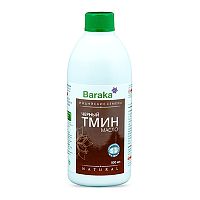 Масло чёрного тмина пищевое 500 мл, Baraka (пластик)